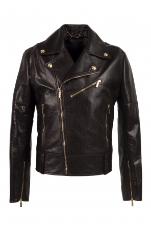 Leather biker jacket, zdjęcie 1 Leather biker jacket od Versace